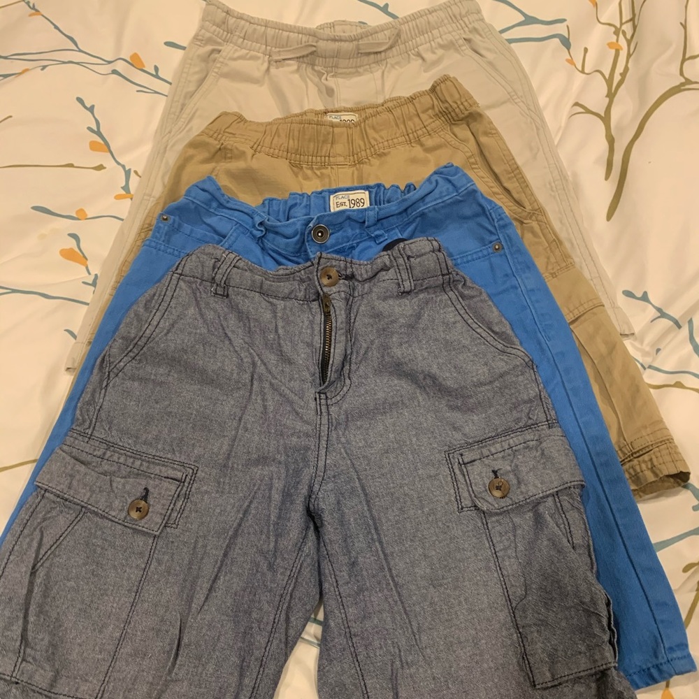 4 pairs for price of 1 boys shorts size 10,12,14